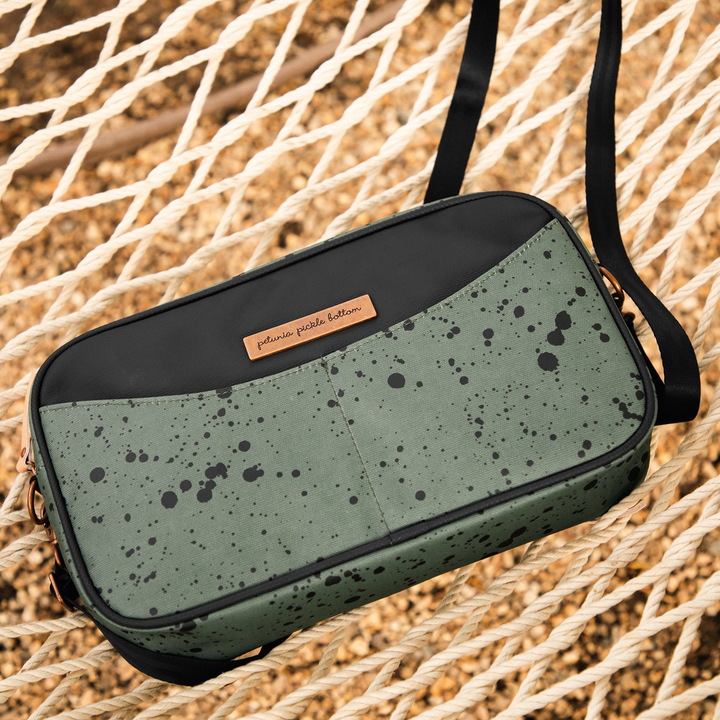 Companion Diaper Clutch - Olive Ink Blot