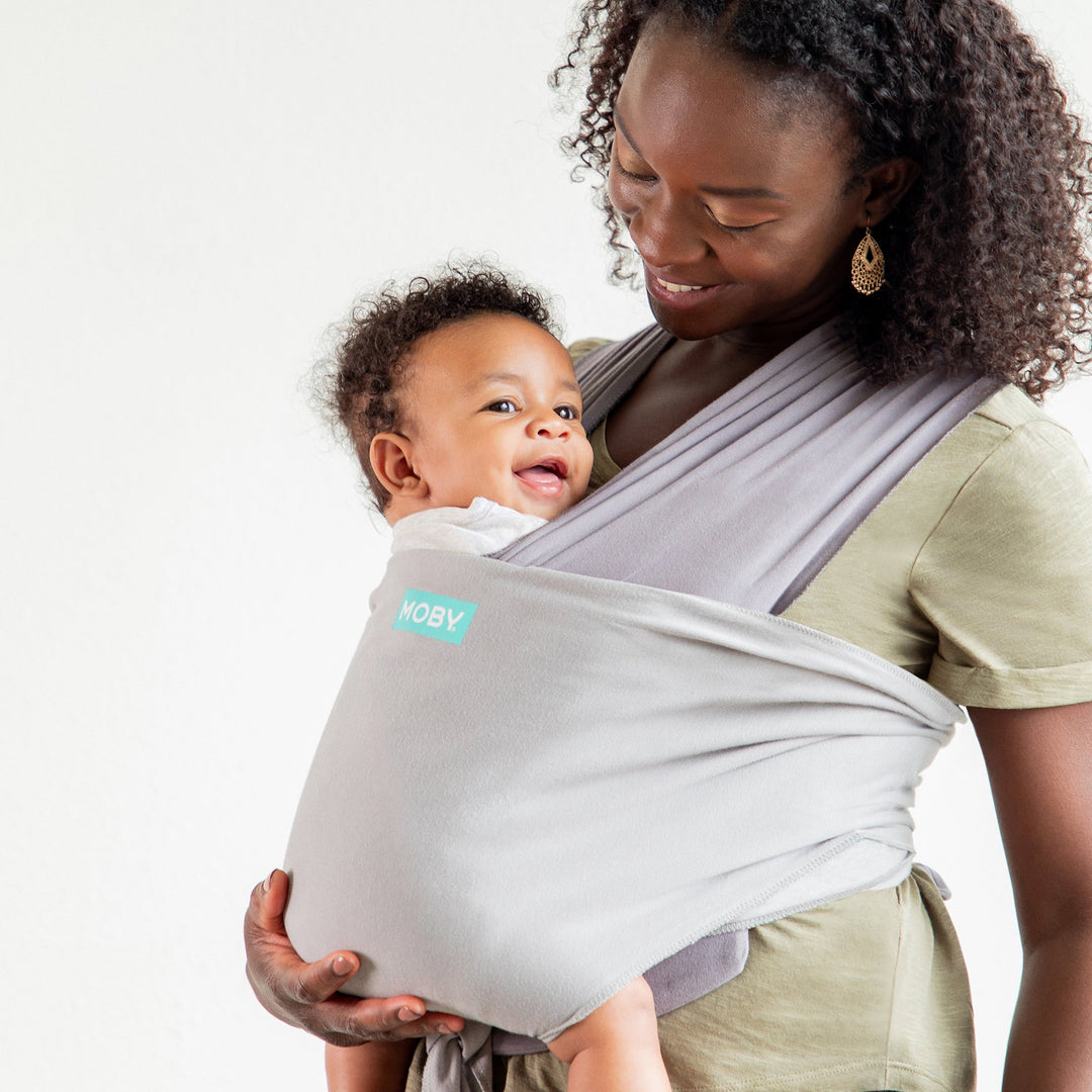 Easy-Wrap Baby Carrier - Smoked Pearl