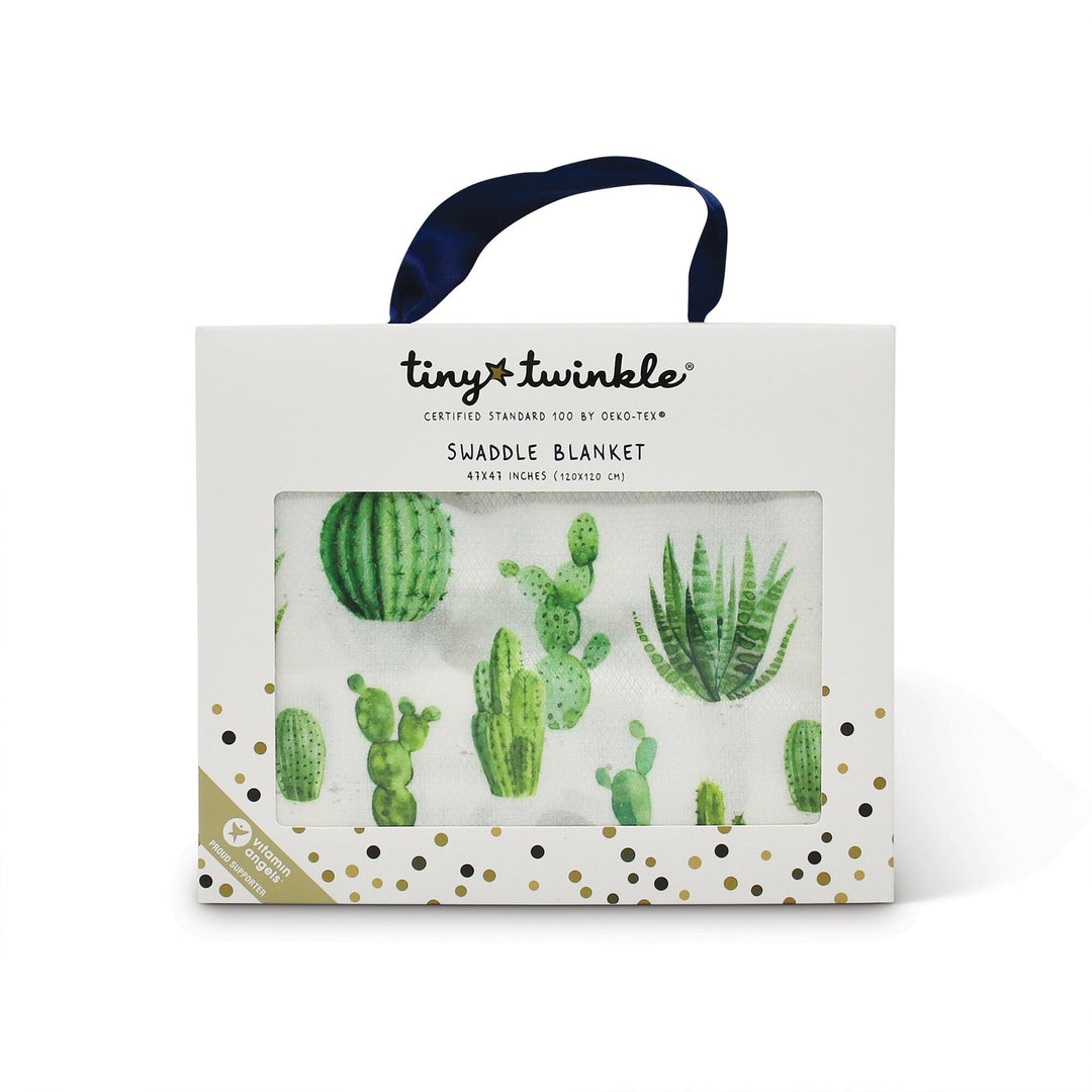 Kaffle Swaddle Blanket - Cacti