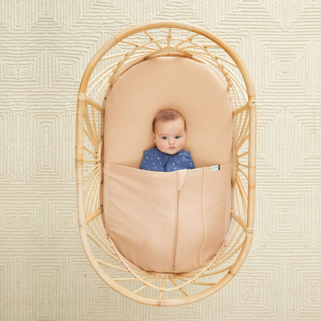 Bassinet - Tuck Sheet - Wheat