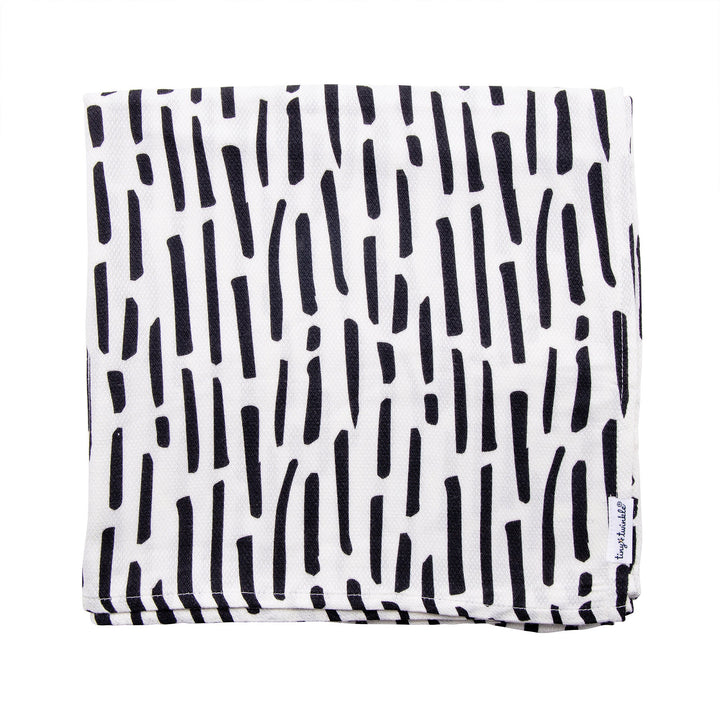 d - Tiny Twinkle - Kaffle Swaddle Blanket - Ink Strokes Kaffle Swaddle Blanket - Ink Strokes 810027530684