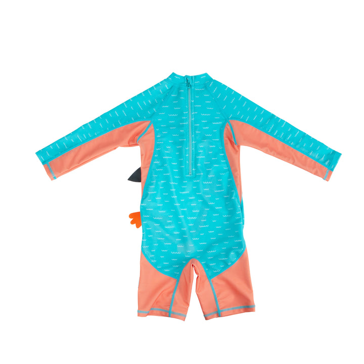 Baby + Toddler UPF50+ Rashguard One Piece Swimsuit - Penguin