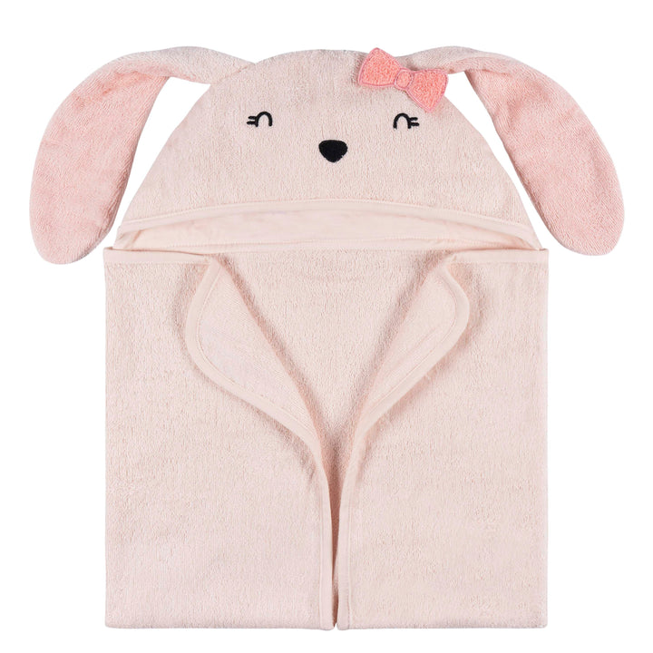 4pc Bath Set - Pink Bunny