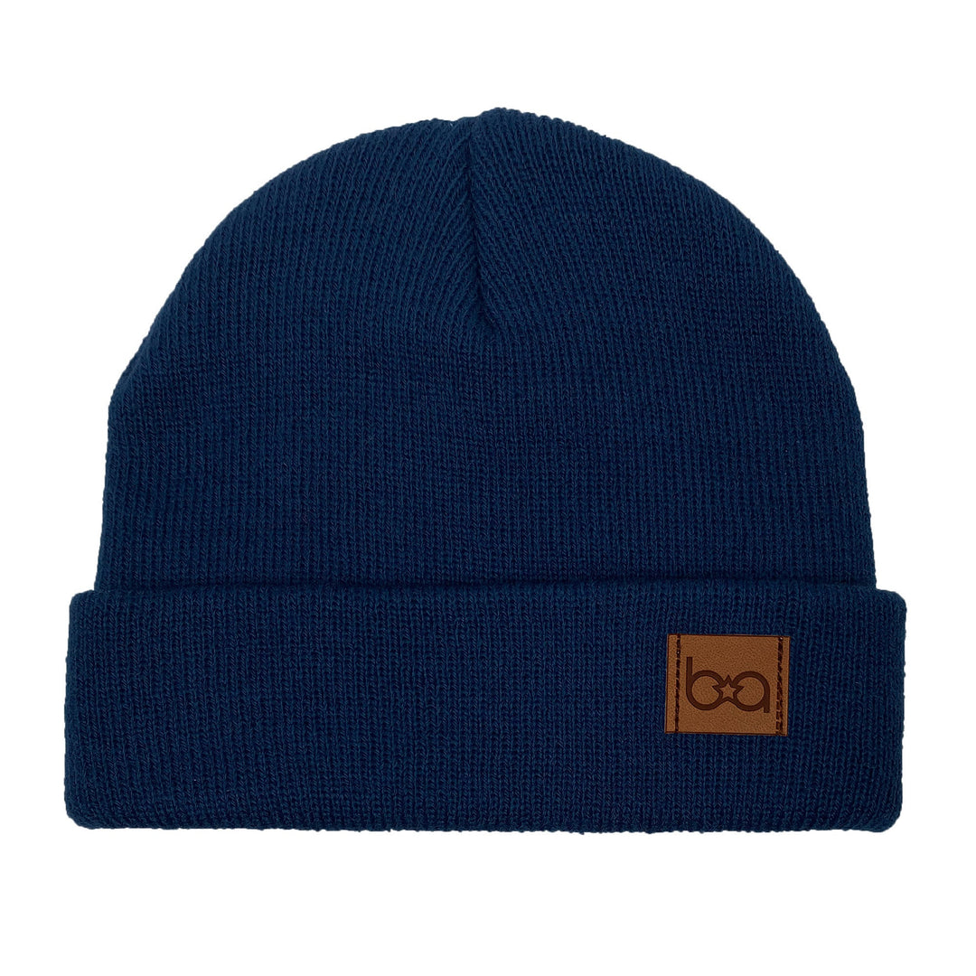 d - Babyfied Apparel - Classic Toque - Navy Blue - 6-24m Babyfied Apparel - Classic Toque - Twilight Blue 628634066133