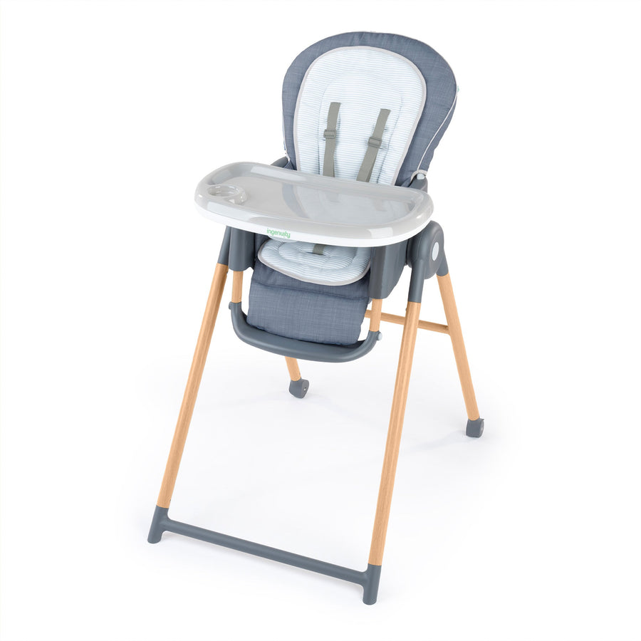 Ingenuity -Proper Positioner 7in1 Deluxe High Chair Chambray Proper Positioner 7-in-1 Deluxe High Chair - Chambray 074451168695