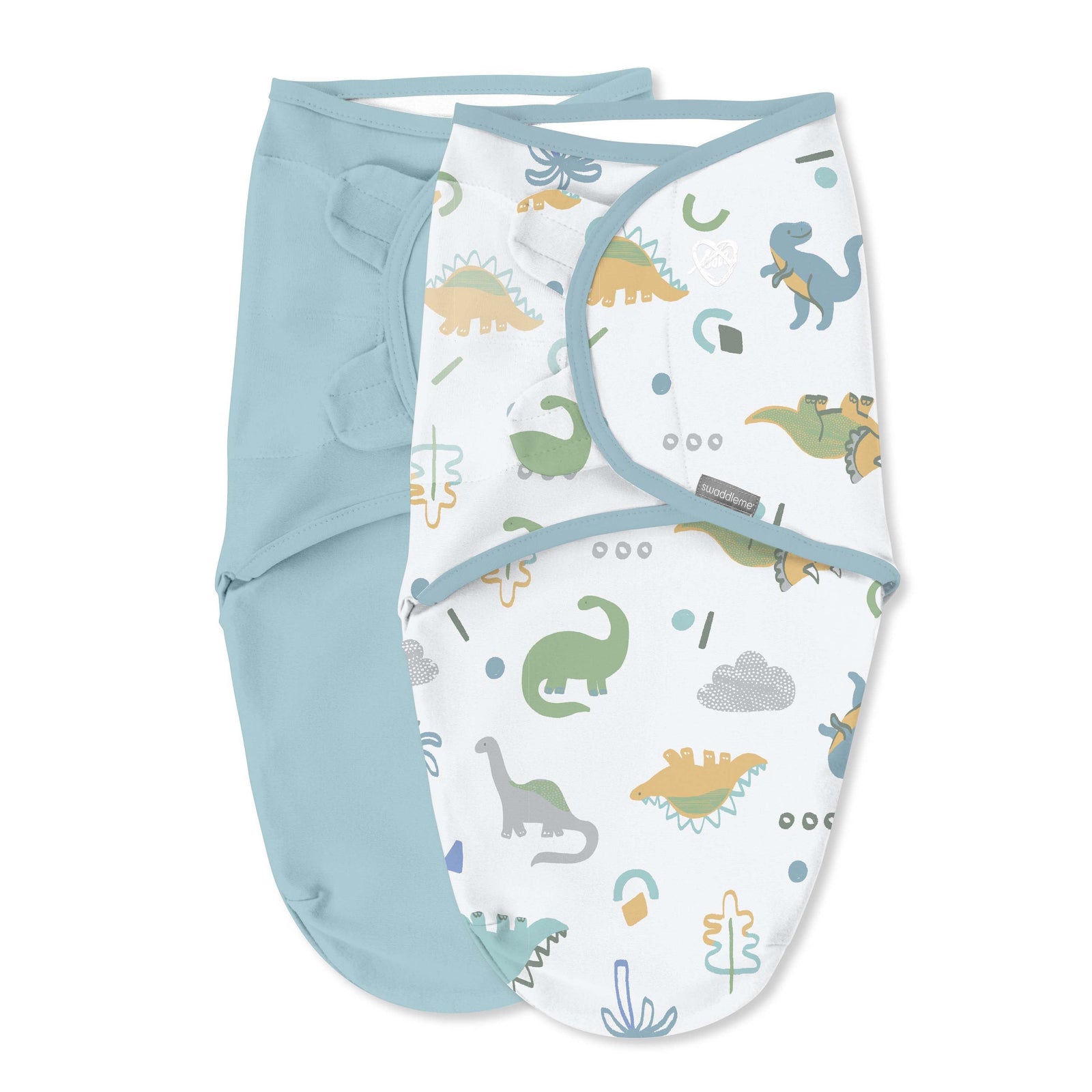 SwaddleMe - 2pk Original - Tropical Dino - 0-3M 2 pack Original Swaddle - Tropical Dino 012914171295