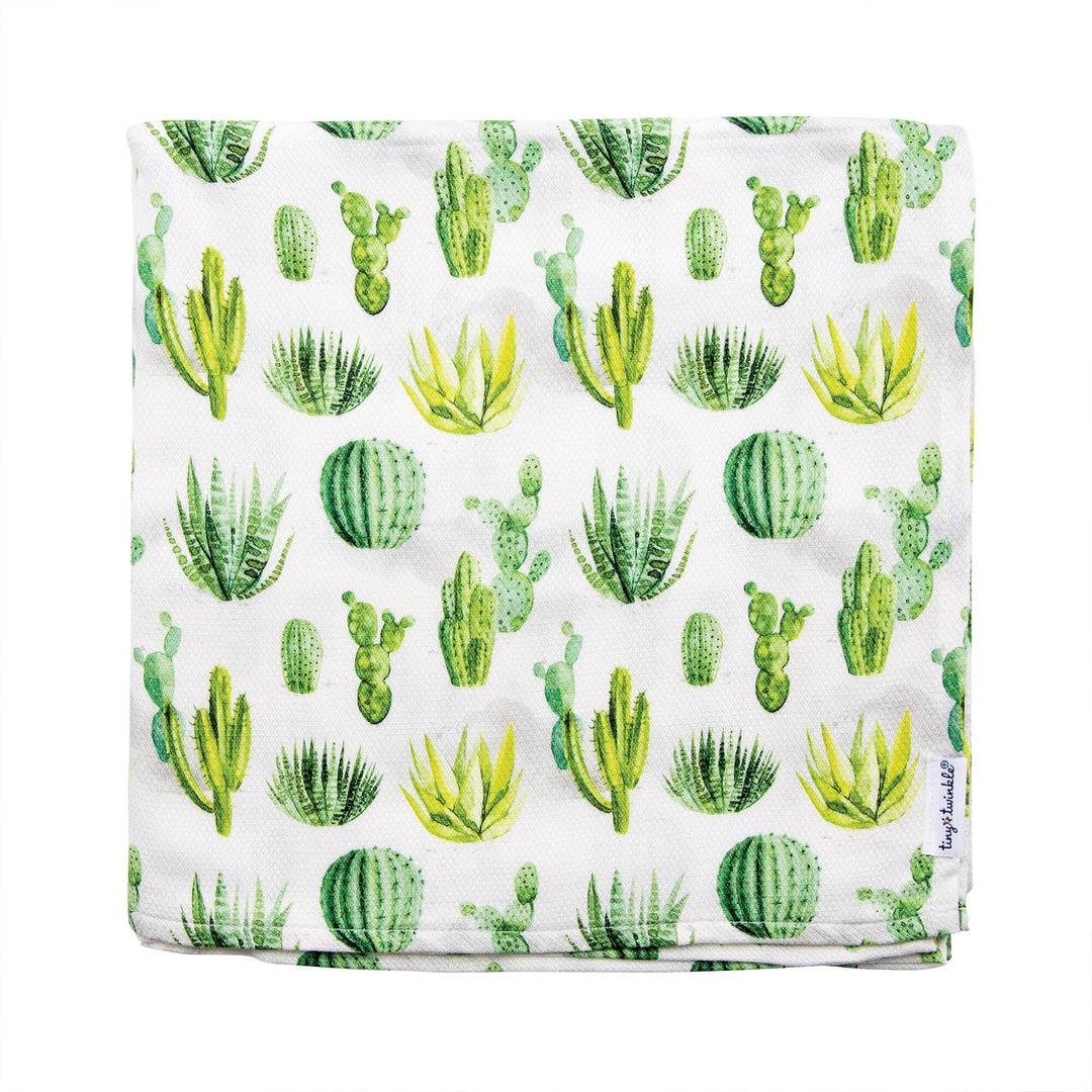 d - Tiny Twinkle - Kaffle Swaddle Blanket - Cacti Kaffle Swaddle Blanket - Cacti 810027530653