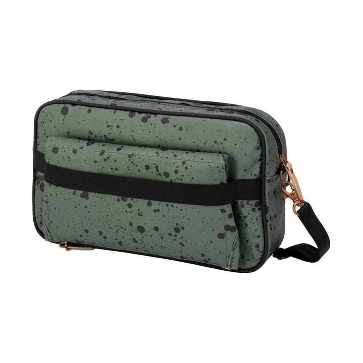 Companion Diaper Clutch - Olive Ink Blot