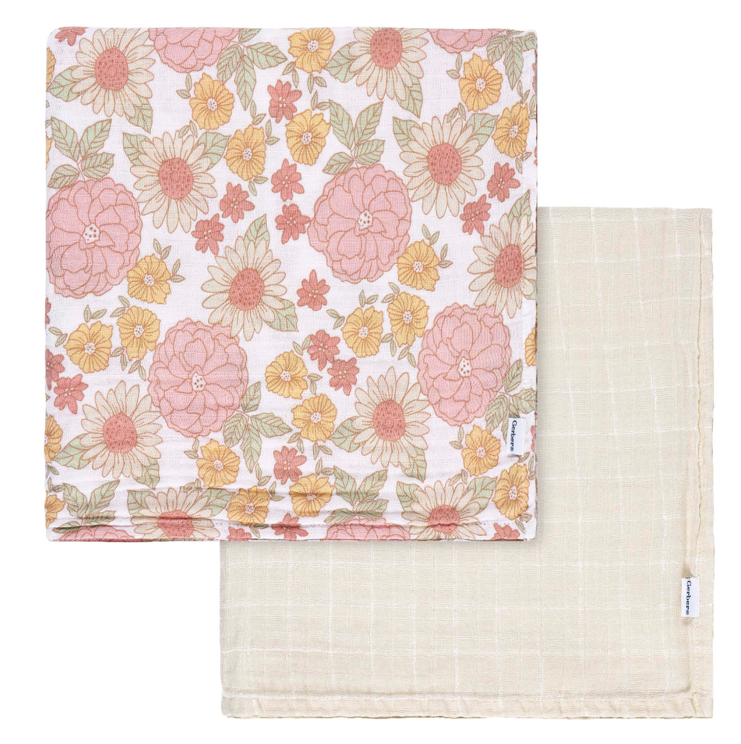 Muslin Blankets - 2 Pack