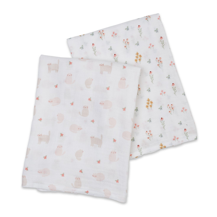 Cotton Muslin Swaddle Blanket - 2 Pack