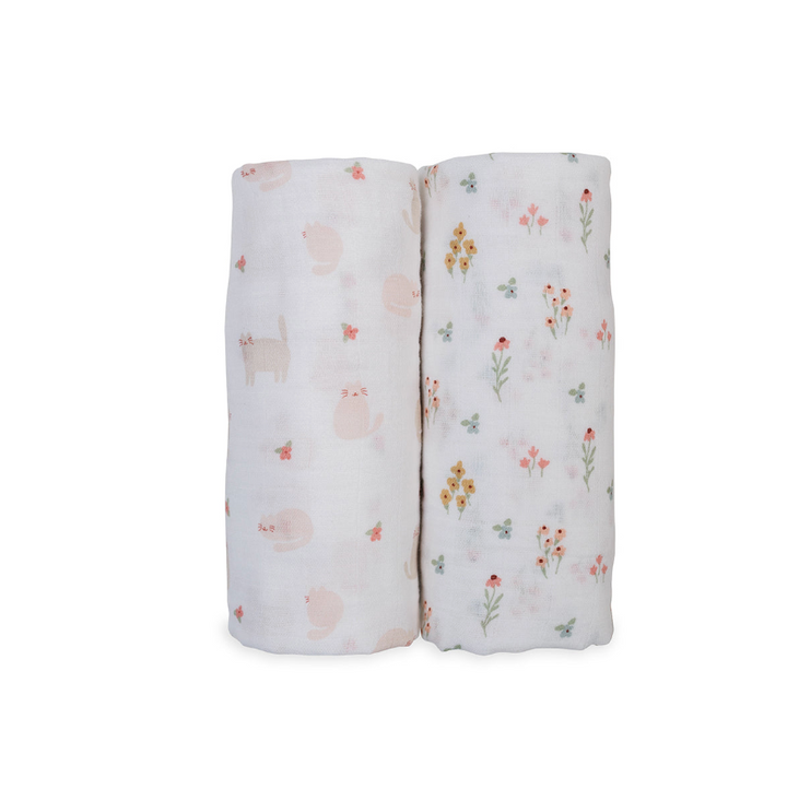Cotton Muslin Swaddle Blanket - 2 Pack