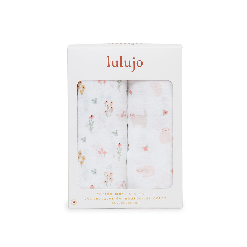 Cotton Muslin Swaddle Blanket - 2 Pack