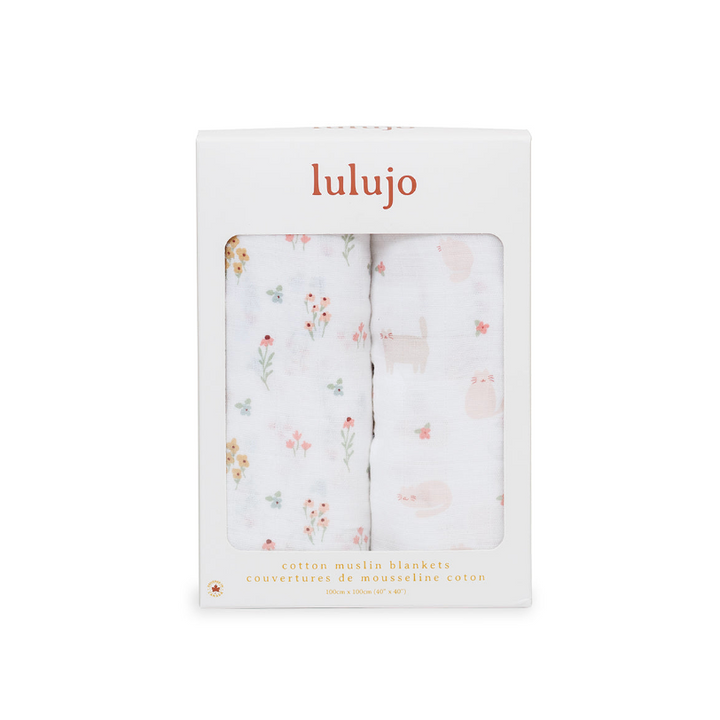 Cotton Muslin Swaddle Blanket - 2 Pack