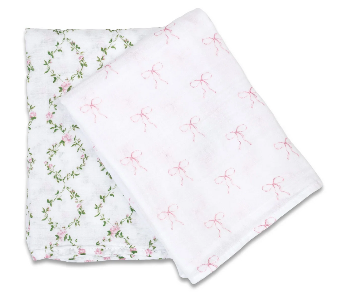 Cotton Muslin Swaddle Blanket - 2 Pack