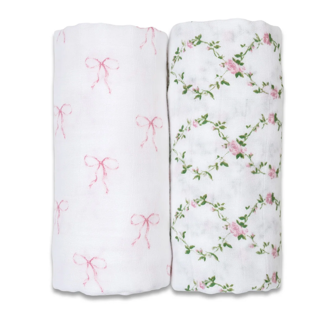 Cotton Muslin Swaddle Blanket - 2 Pack