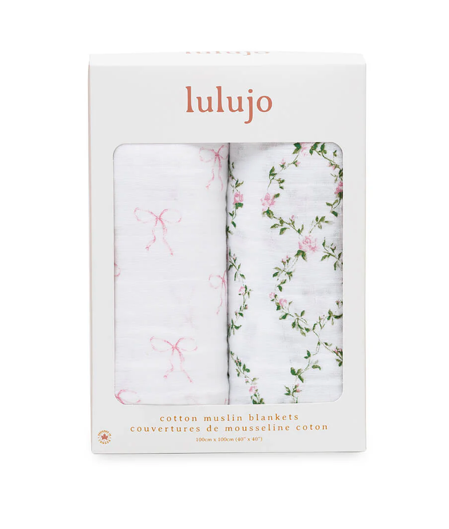 Cotton Muslin Swaddle Blanket - 2 Pack