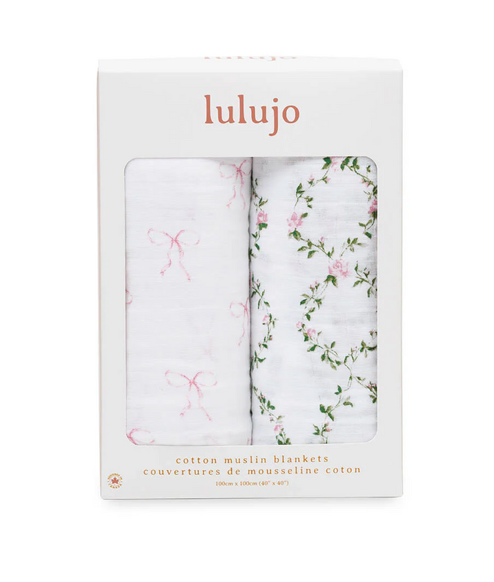 Cotton Muslin Swaddle Blanket - 2 Pack