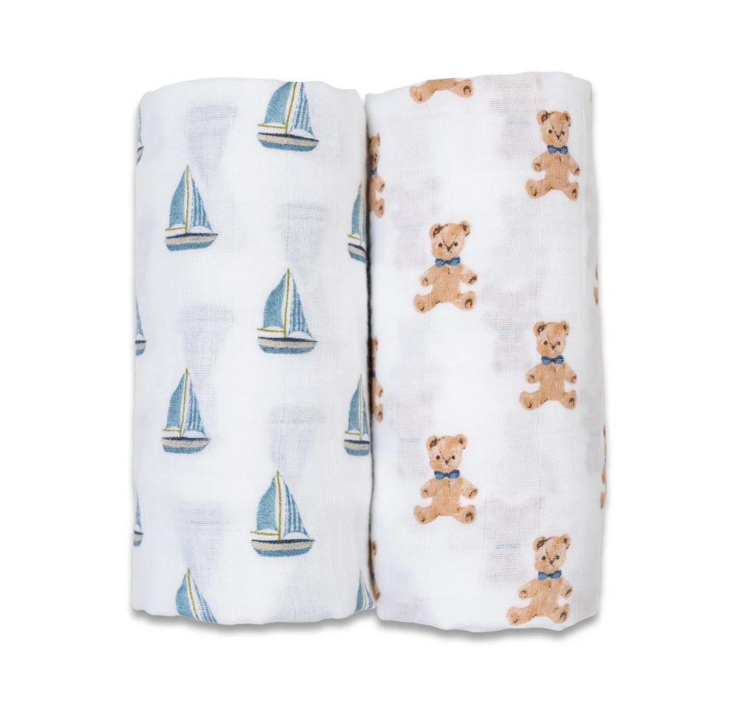 Cotton Muslin Swaddle Blanket - 2 Pack