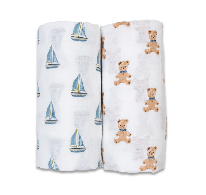 Cotton Muslin Swaddle Blanket - 2 Pack