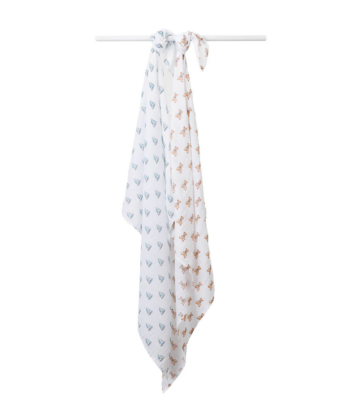 Cotton Muslin Swaddle Blanket - 2 Pack