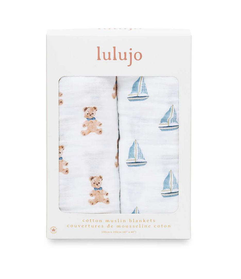 Cotton Muslin Swaddle Blanket - 2 Pack