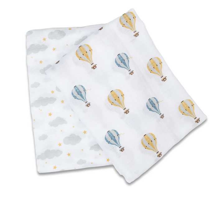 Cotton Muslin Swaddle Blanket - 2 Pack