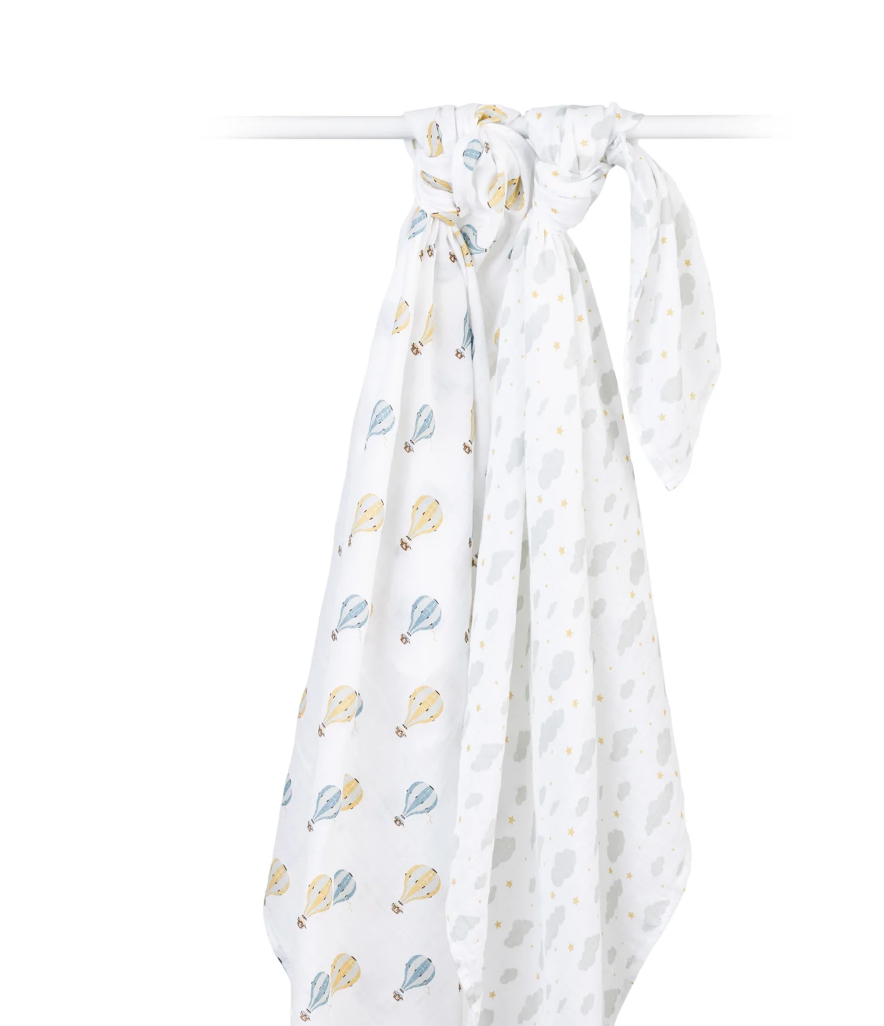 Cotton Muslin Swaddle Blanket - 2 Pack