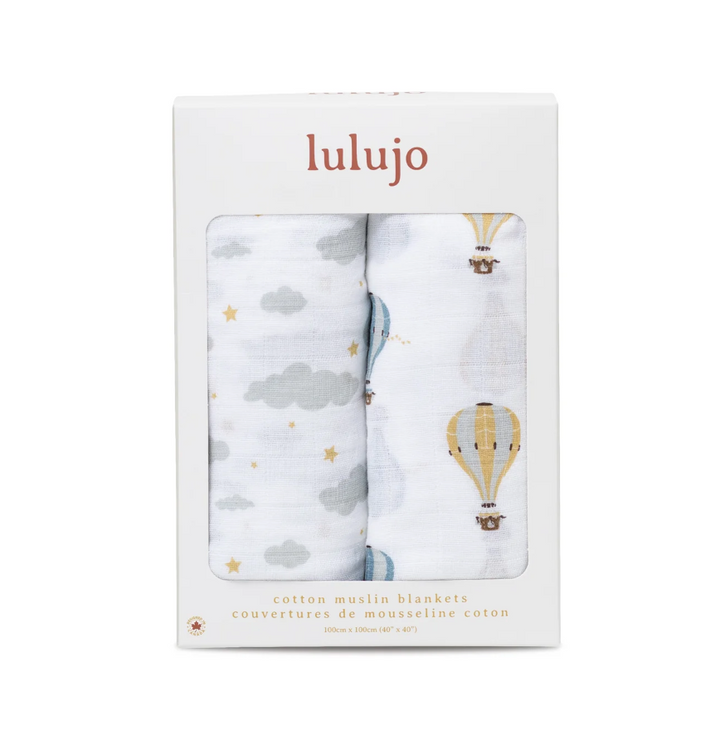 Cotton Muslin Swaddle Blanket - 2 Pack