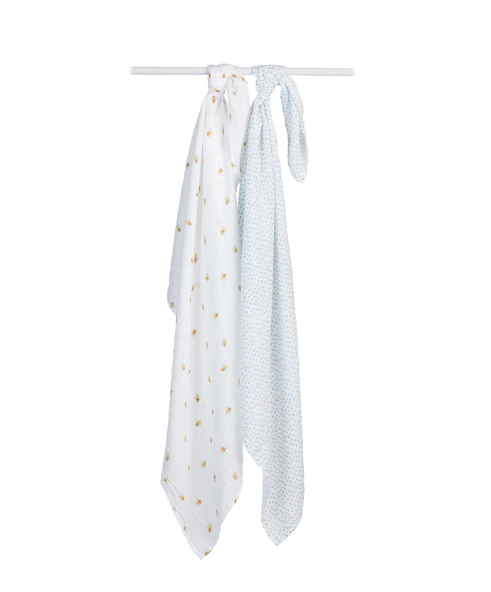 Cotton Muslin Swaddle Blanket - 2 Pack