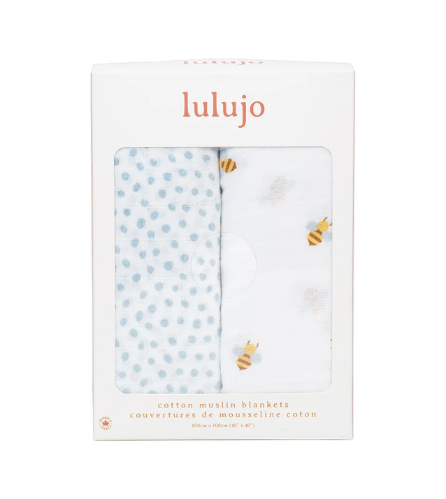 Cotton Muslin Swaddle Blanket - 2 Pack