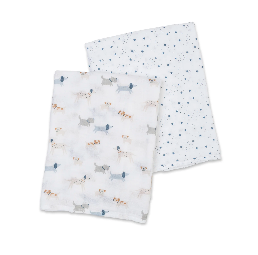 Cotton Muslin Swaddle Blanket - 2 Pack