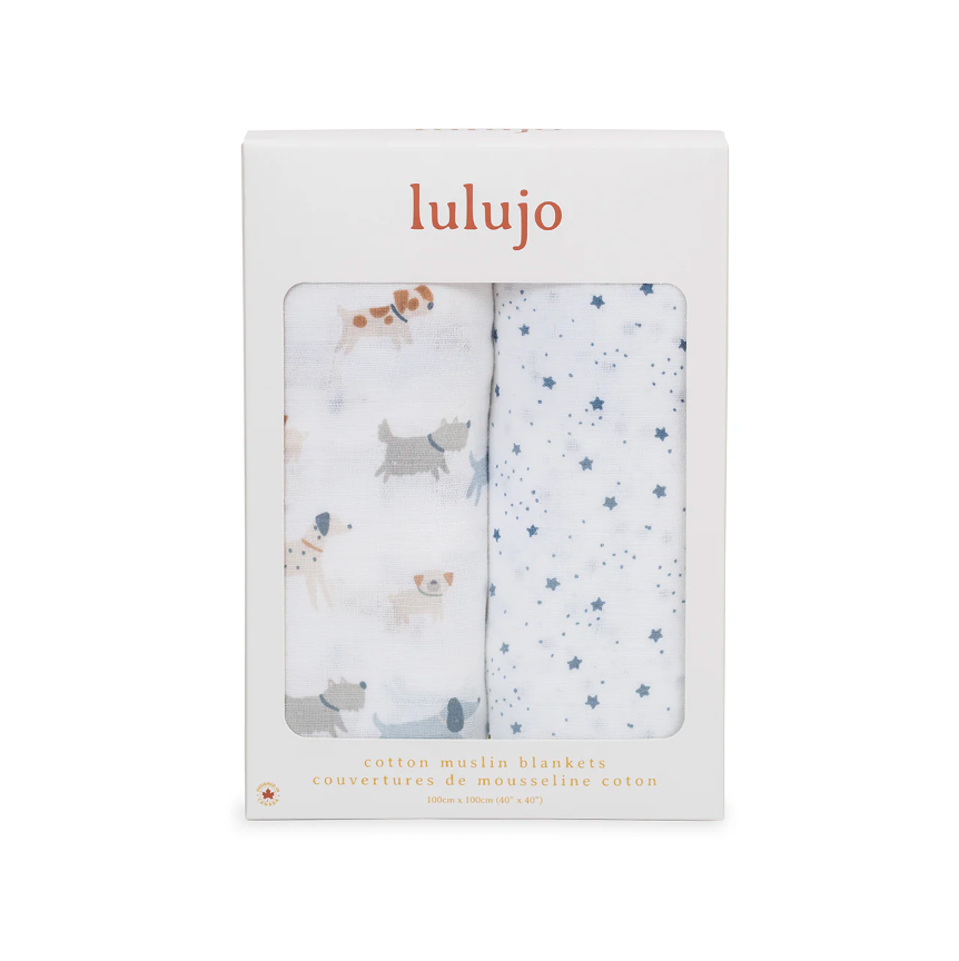 Cotton Muslin Swaddle Blanket - 2 Pack