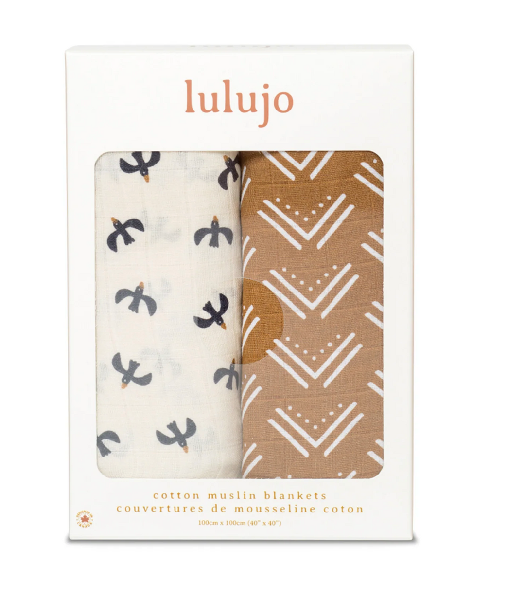 Cotton Muslin Swaddle Blanket - 2 Pack