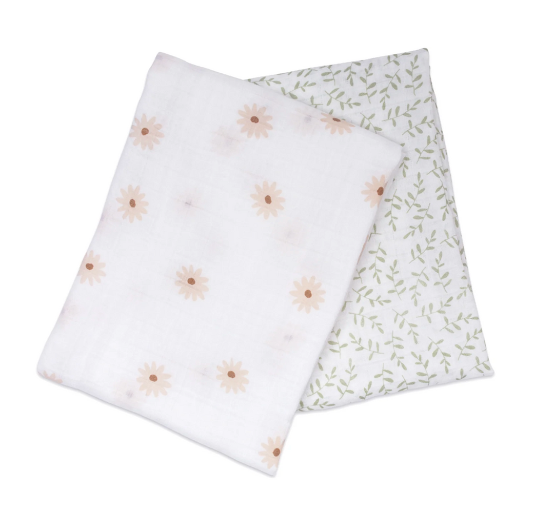 Cotton Muslin Swaddle Blanket - 2 Pack