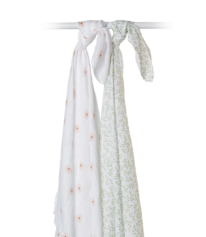 Cotton Muslin Swaddle Blanket - 2 Pack