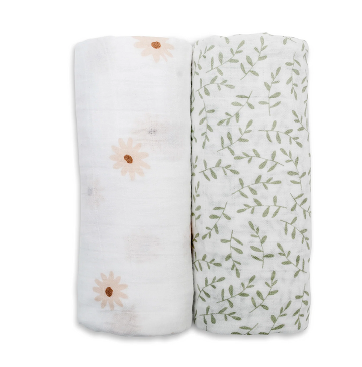 Cotton Muslin Swaddle Blanket - 2 Pack