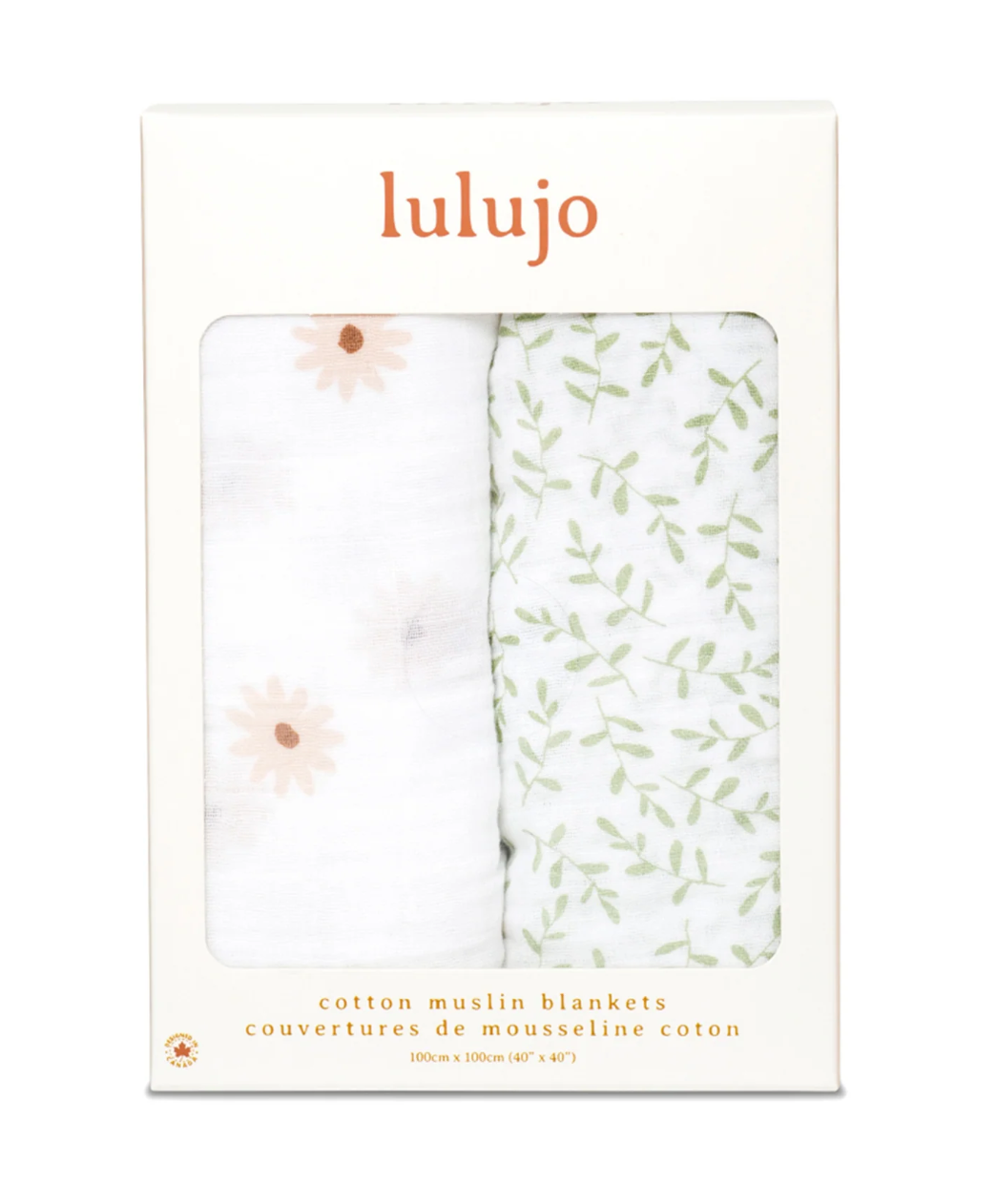 Cotton Muslin Swaddle Blanket - 2 Pack