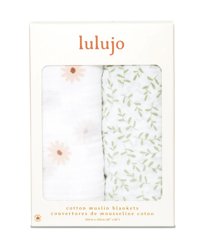 Cotton Muslin Swaddle Blanket - 2 Pack