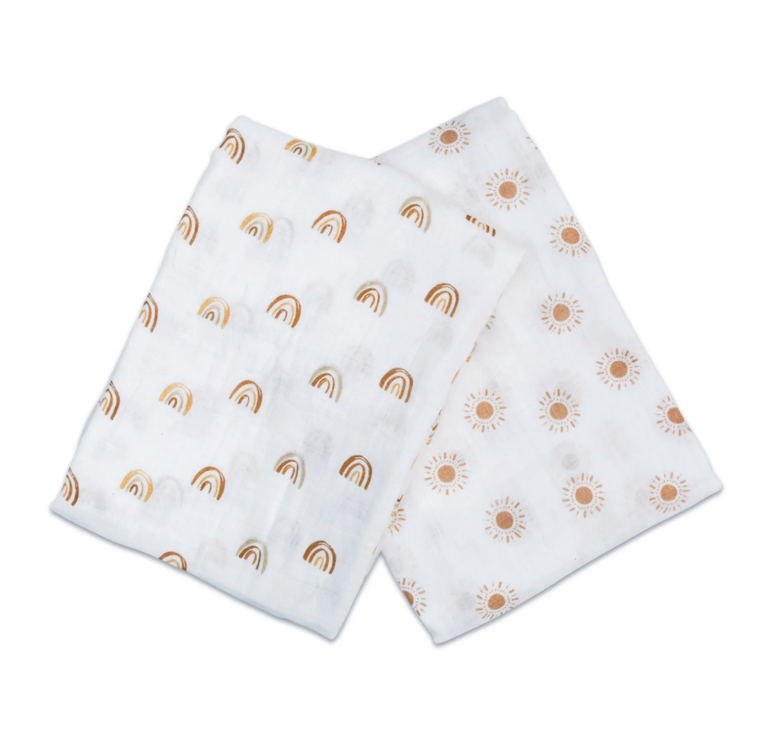 Cotton Muslin Swaddle Blanket - 2 Pack