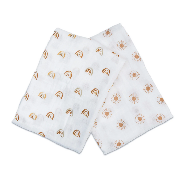 Cotton Muslin Swaddle Blanket - 2 Pack