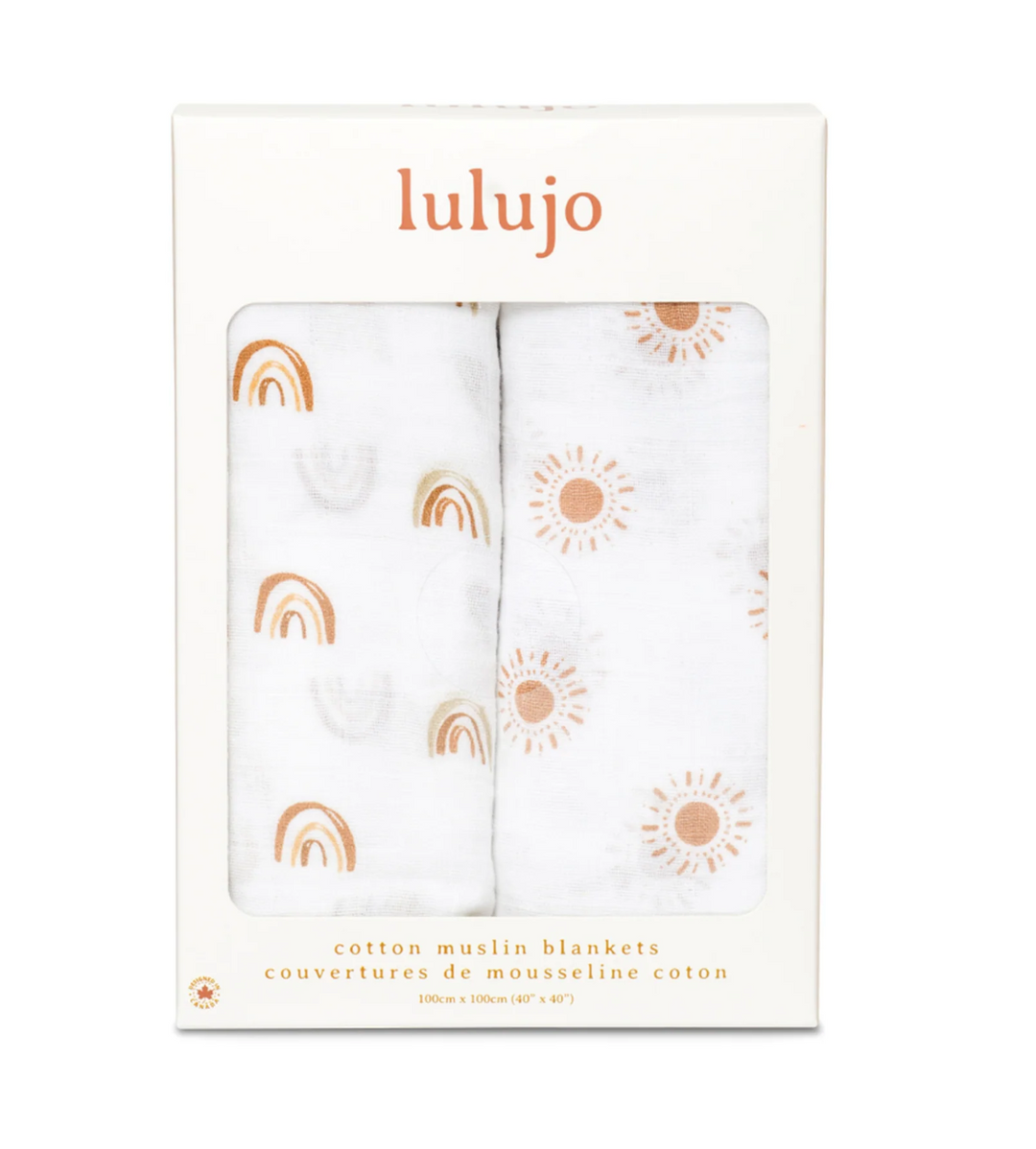 Cotton Muslin Swaddle Blanket - 2 Pack