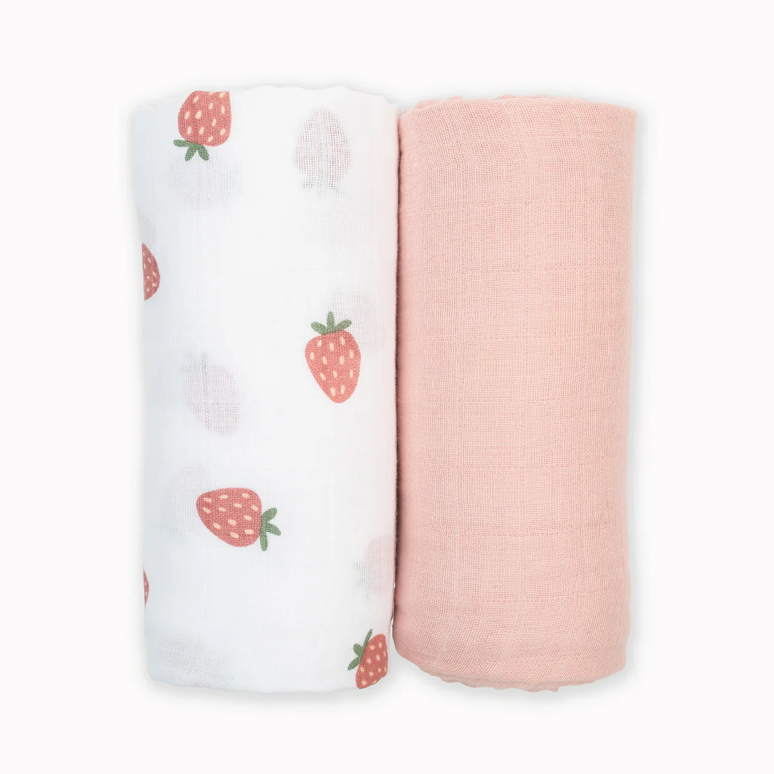 Cotton Muslin Swaddle Blanket - 2 Pack