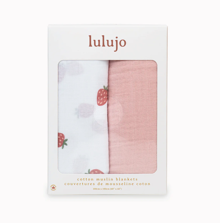 Cotton Muslin Swaddle Blanket - 2 Pack