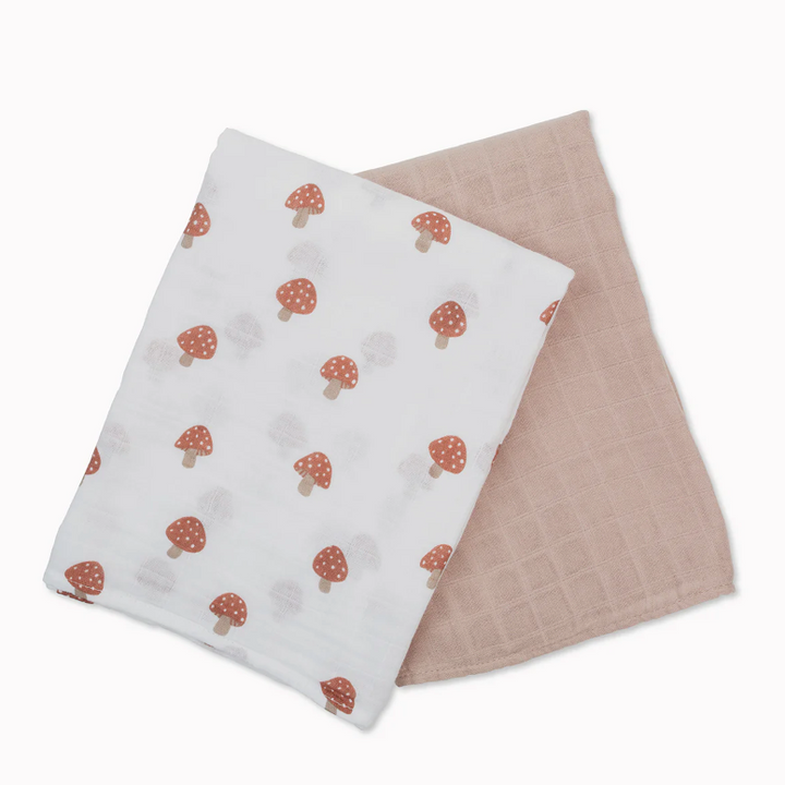 Cotton Muslin Swaddle Blanket - 2 Pack