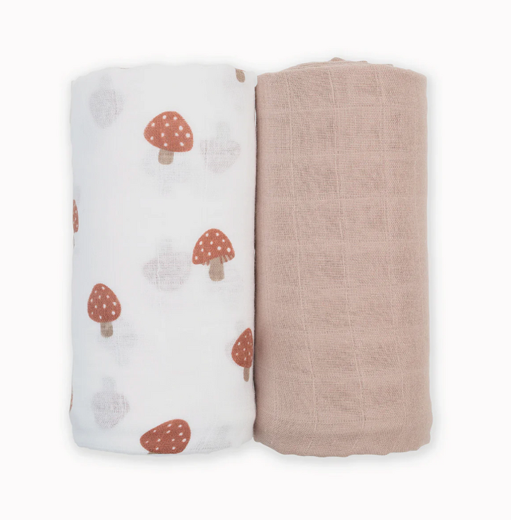 Cotton Muslin Swaddle Blanket - 2 Pack
