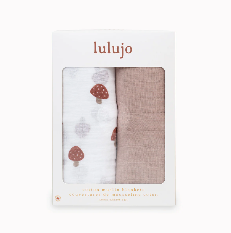 Cotton Muslin Swaddle Blanket - 2 Pack