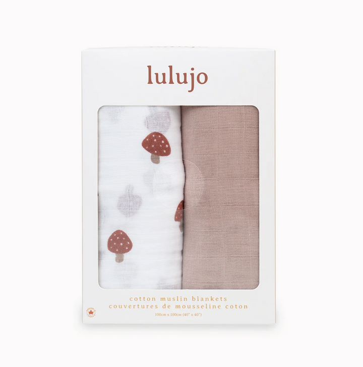 Cotton Muslin Swaddle Blanket - 2 Pack