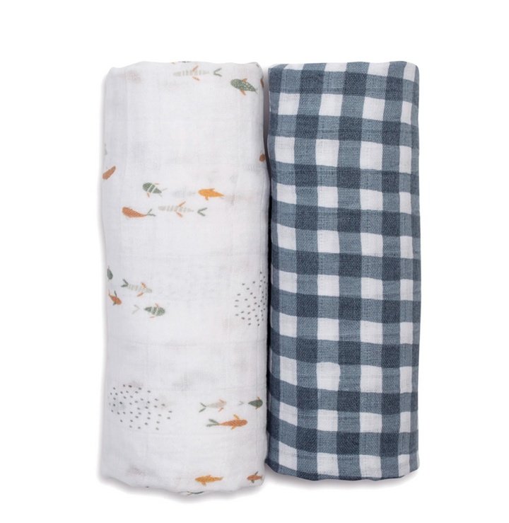 Cotton Muslin Swaddle Blanket - 2 Pack