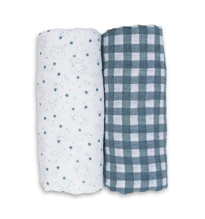 Cotton Muslin Swaddle Blanket - 2 Pack