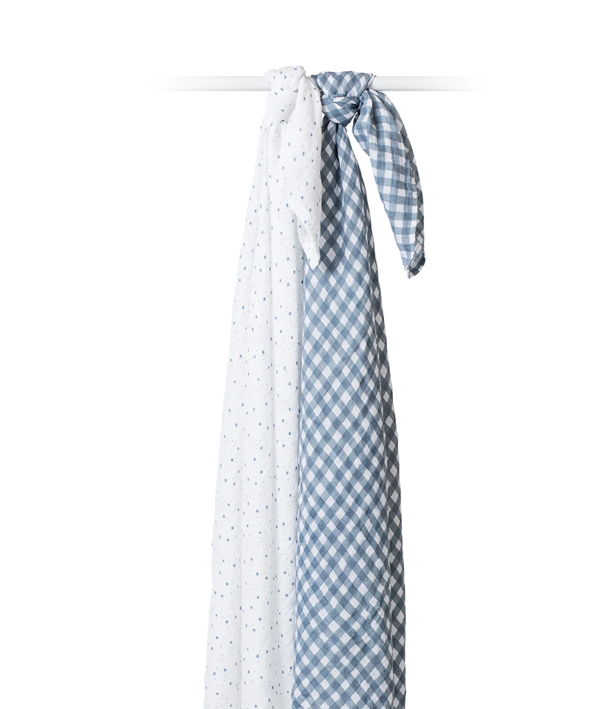 Cotton Muslin Swaddle Blanket - 2 Pack